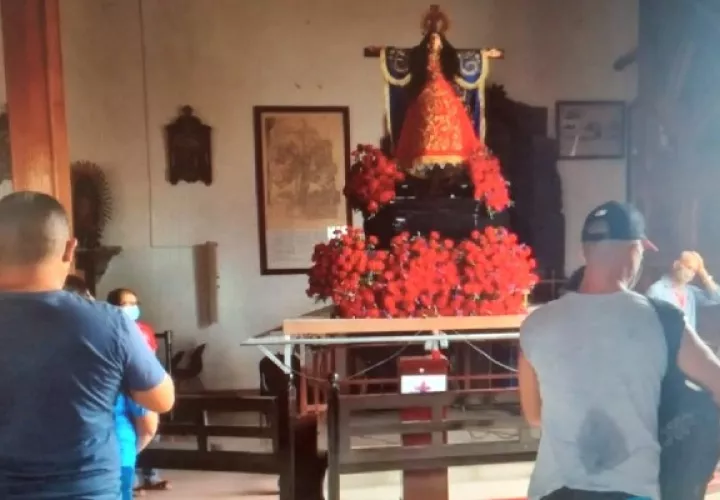 La procesión y misa patronal se realizarán según el programa acordado. Foto: Thays Domínguez
