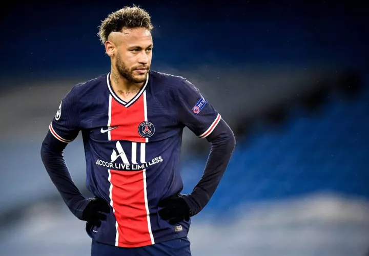 Neymar, jugador del PSG. Foto:EFE