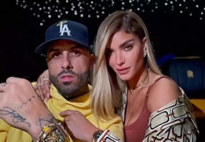 Nicky Jam y Aleska Génesis. Foto: Instagram / @nickyjam