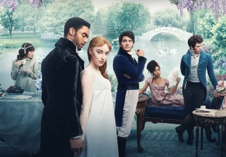 Bridgerton' es una saga de ocho títulos escritos por Julia Quinn, seudónimo de Julie Cutler. Netflix