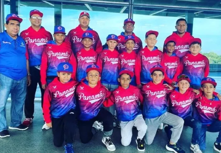 Panamá, equipo preinfantil de béisbol Foto: Cortesía