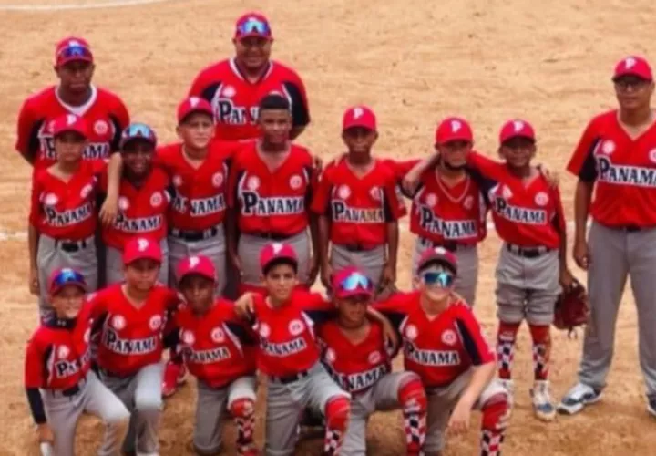 Panamá, equipo preinfantil de béisbol Foto: Cortesía