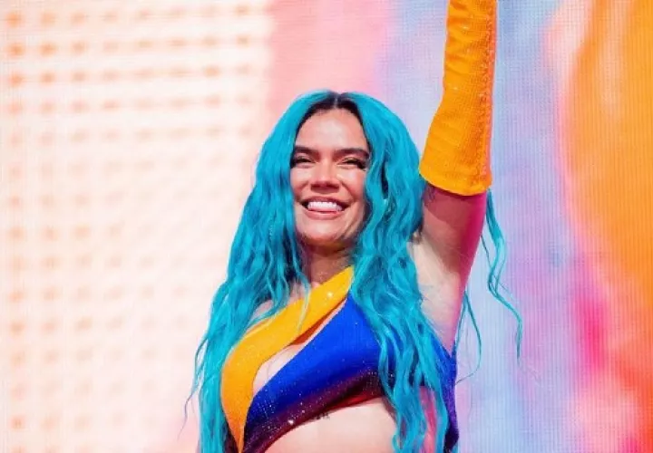Karol G, encabeza la lista de artistas con más nominaciones .  Foto: Instagram
