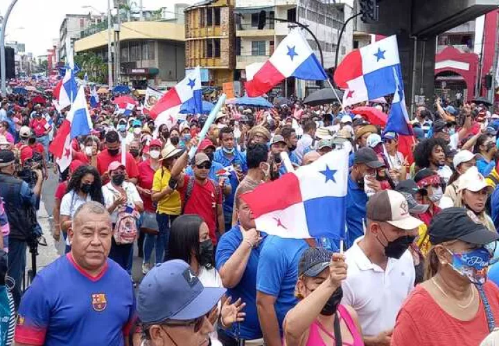 Las protestas han incrementado a nivel nacional, a pesar de los anuncios. Foto: Víctor Arosemena