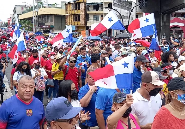Las protestas comenzaron el pasado 1 de julio y el epicentro ha sido el interior del país. Foto: Víctor Arosemena