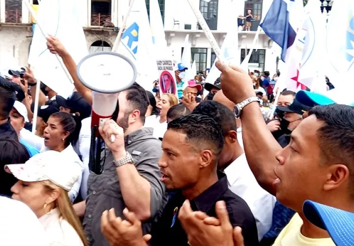 Realizando Metas advierte acciones para exigir cese a la persecución en contra de Ricardo Martinelli. Foto: Víctor Arosemena