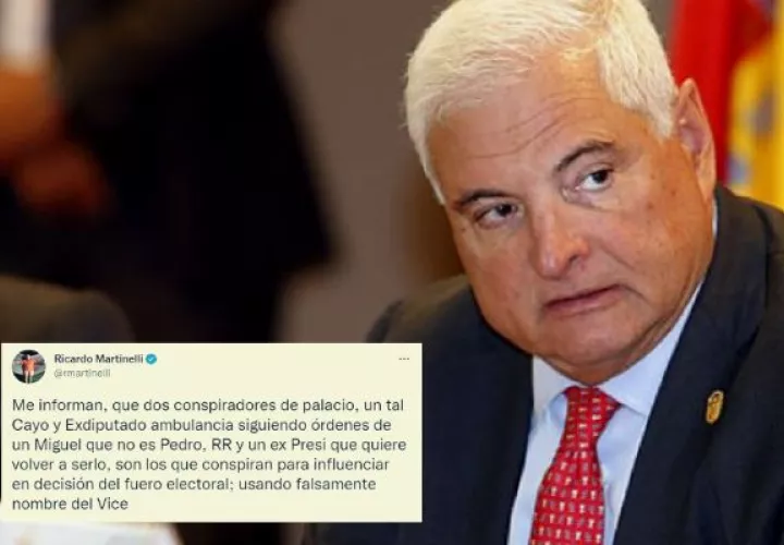 Ricardo Martinelli denuncia conspiraciones en su contra. Foto: Archivo