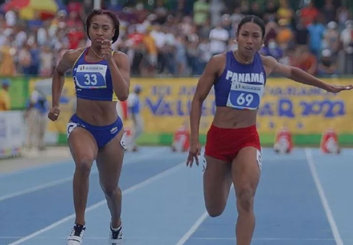 Selena Arjona dio bronce a Panamá en los 100 metros femeninos. Foto: COP