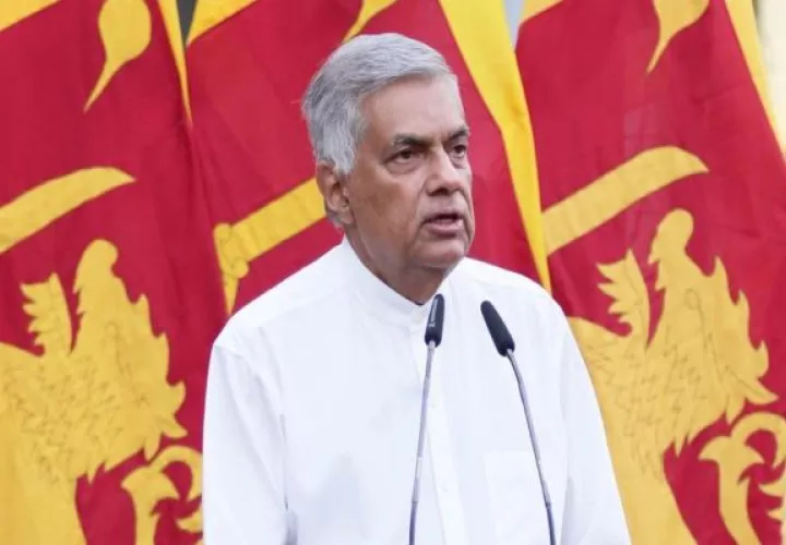 El suceso tuvo lugar horas después de que miles de manifestantes irrumpieran en las residencias oficiales del presidente de Sri Lanka, Gotabaya Rajapaksa, y el primer ministro. Foto: EFE