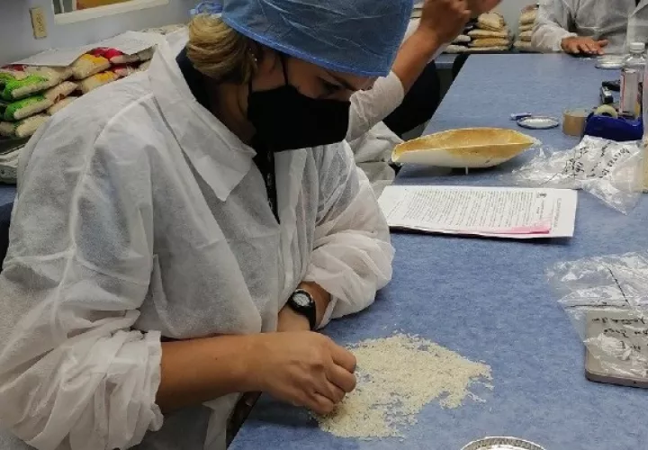 Técnicos del Departamento de Metrología. Foto: Acodeco