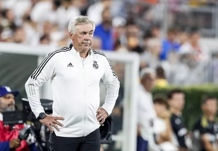 Carlo Ancelotti, técnico del Real Madrid. Foto:EFE