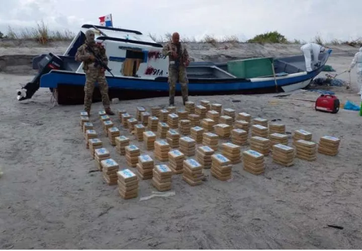 Durante el periodo del año 2022 a la fecha, el Senan ha ejecutado unas 82 operaciones decomisando cerca de 60,692 paquetes de droga.