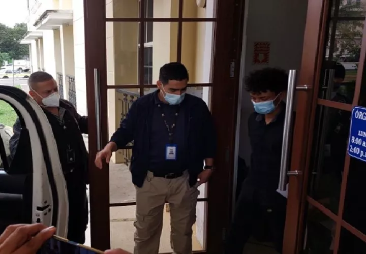 Durante la audiencia fiscal adjunto de Homicidio y Femicidio, Aris Pitti relató que el hoy imputado confesó a una amiga que mató a Yorlenis porque estaba embarazada de él. Foto. José Vásquez