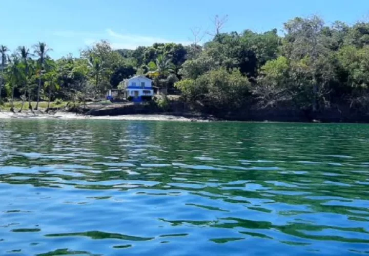 Vista del Parque Marino Golfo de Chiriquí Foto: MiAmbiente