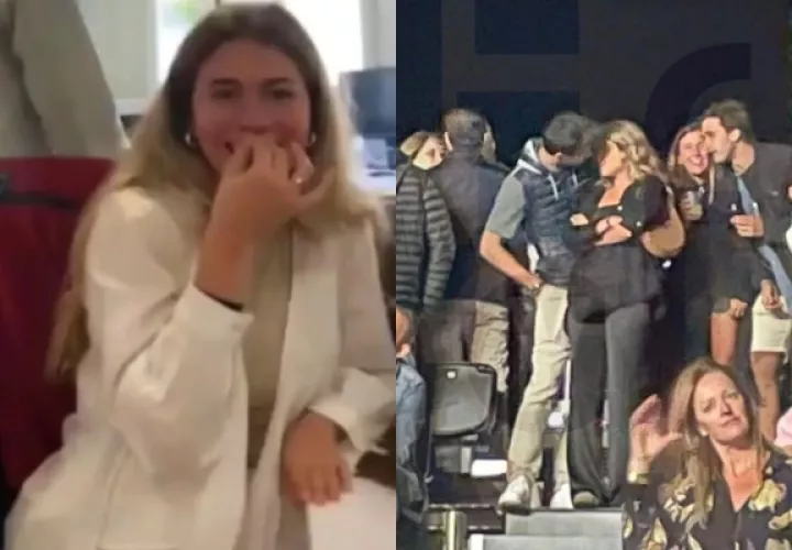 Clara Chía Martí y Gerard Piqué. Fotos: Instagram