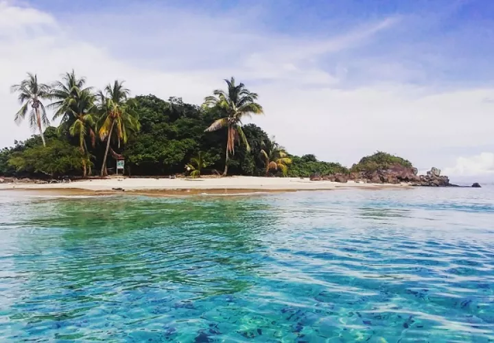 Vista del Parque Nacional Coiba. Foto: MiAmbiente