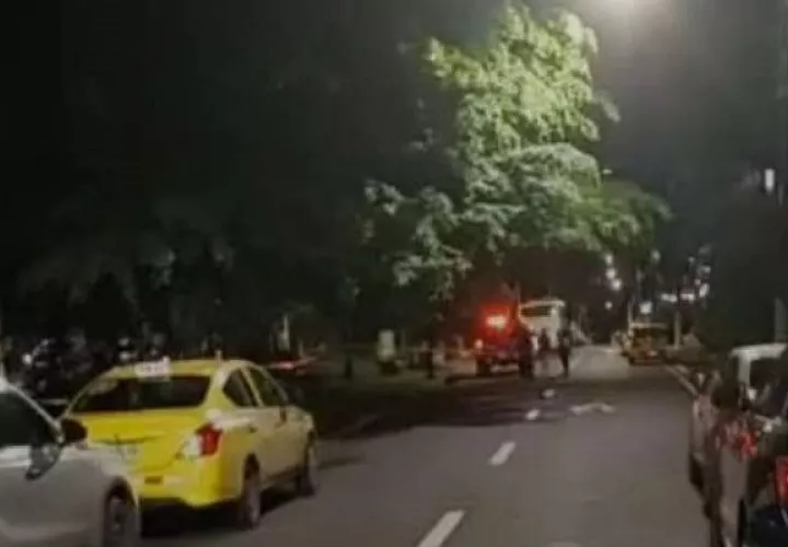 Toda el área cercana al Parque Sucre fue acordonada por la Policía Nacional. 