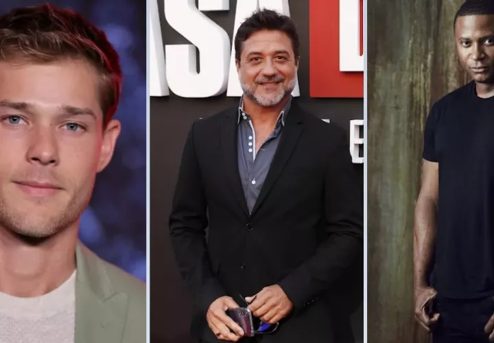 Mason Dye, Enrique Arce y David Ramsey, son tres de los cinco invitados internacionales. Foto: Cortesía