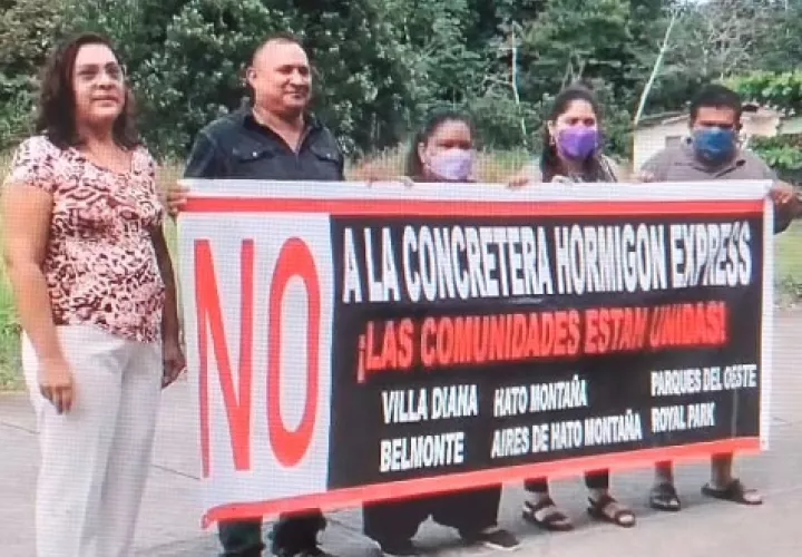 Los moradores temen afectaciones en su salud por el ruido y el polvo.Foto: Eric A. Montenegro