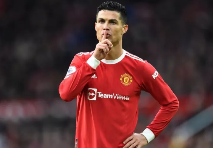Cristiano Ronaldo, jugador del Manchester United. Foto: EFE