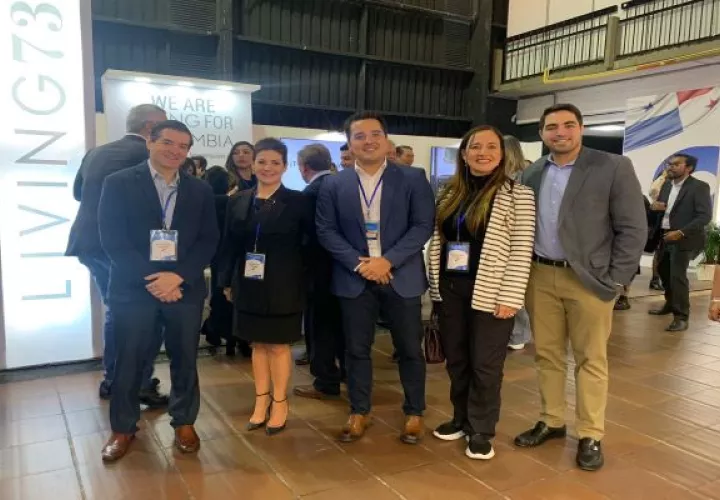 Empresarios panameños buscan impulsar las inversiones y oportunidades de negocios con Colombia. Foto: Cortesía CCIAP