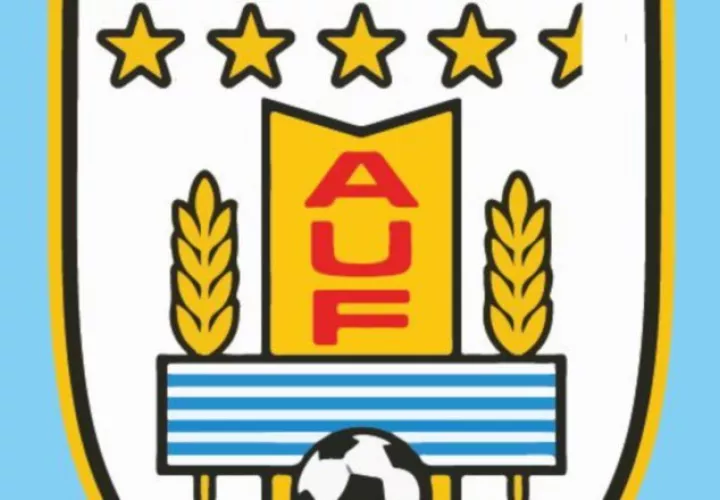 Escudo de la Asociación Uruguaya de Fútbol (AUF) .