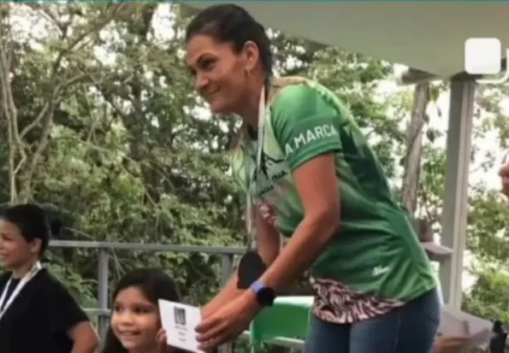 Evelyn Martínez, ganadora de los 50 kilómetros del Canajagua Ultra Trail. Foto: Cortesía