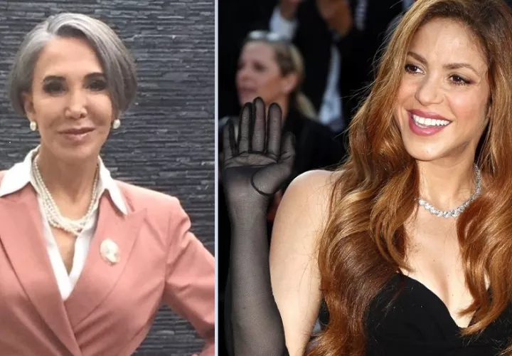 Florinda Meza y Shakira. Foto: Archivo