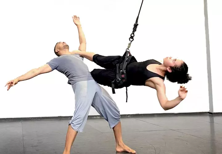 El público disfrutará de la creatividad y la danza, desde el piso hasta el aire. Foto: Cortesía