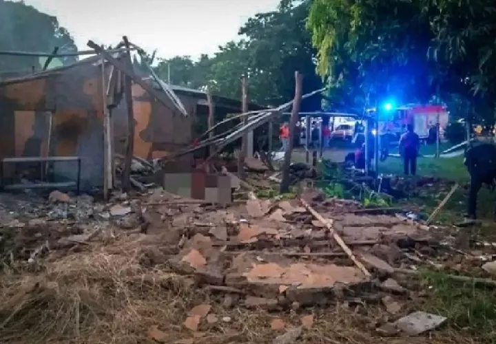 Se conoció que la Fiscalía Regional de Los Santos puso en marcha una investigación de oficio por la presunta comisión del delito contra la vida humana y contra la seguridad colectiva, a consecuencia de esta posible explosión, de la que se investigan las causas. Foto. Thays Domínguez
