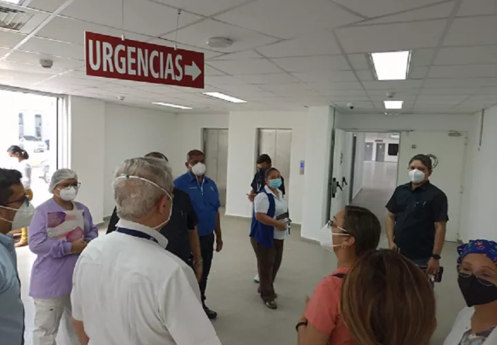 El moderno servicio de urgencias también contará con un salón de operaciones. Foto: Mayra Madrid