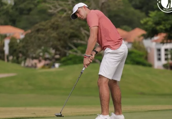 El golfista Jean Paul Ducruet se coronó en el Pacific Classic 2022. Foto: Cortesía