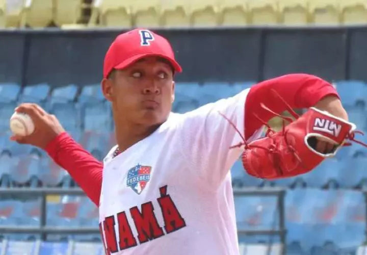 Jeremy Vargas, lanzador estelar del equipo panameño. Foto: Fedebeis