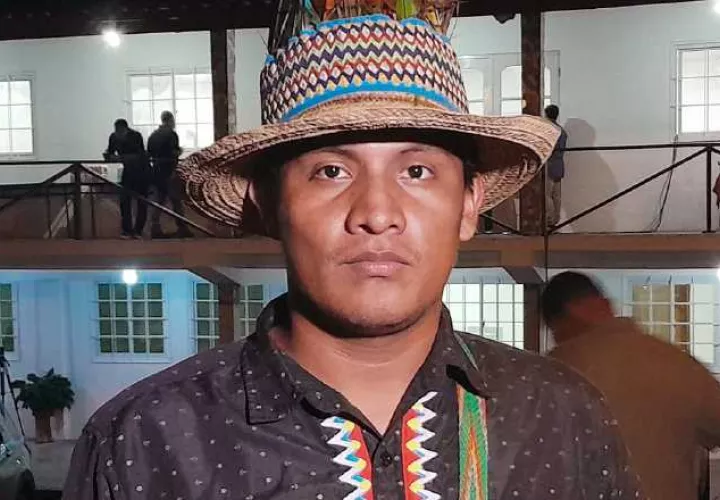 Jocho Muaguadabo  participó en la mesa única de diálogo en representación de los pueblos originarios para debatir sobre el tema de los medicamentos. Foto:Cortesía