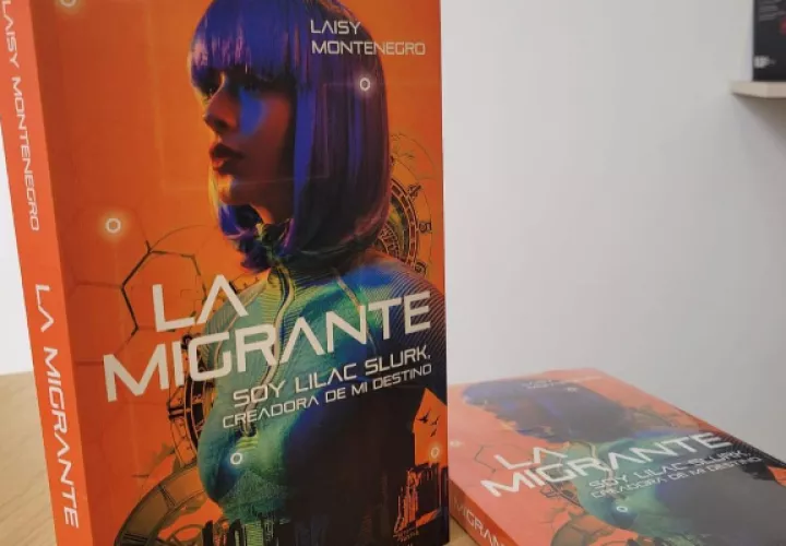 La versión editorial de "La Migrante'. Foto: Instagram / @lalimontenegrod