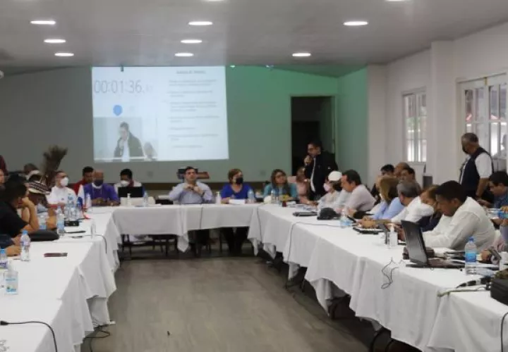 Los trabajos de la Mesa Única se retomaron este sábado 27 de agosto, desde las 9 de la mañana. Foto: Grupo Epasa