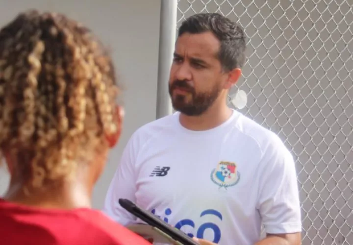 Ignacio 'Nacho' Quintana, en los entrenamientos. Foto: Fepafut