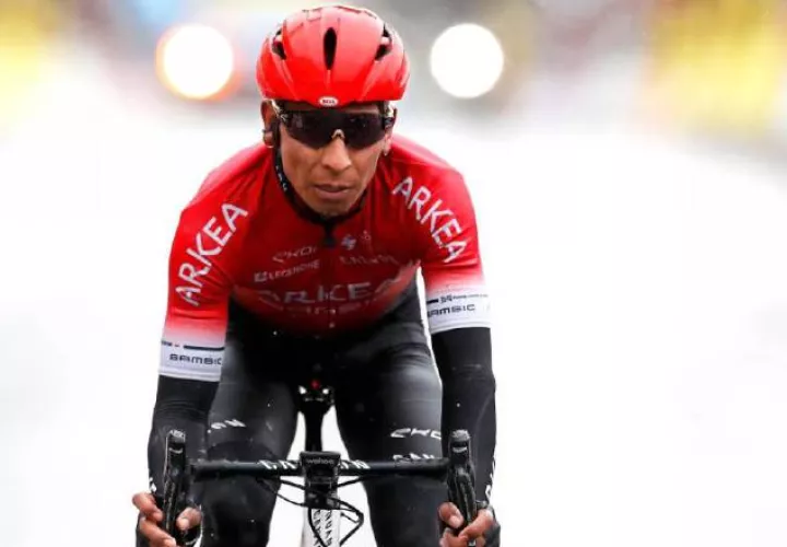 Nairo Quintana, ciclista colombiano. Foto: EFE