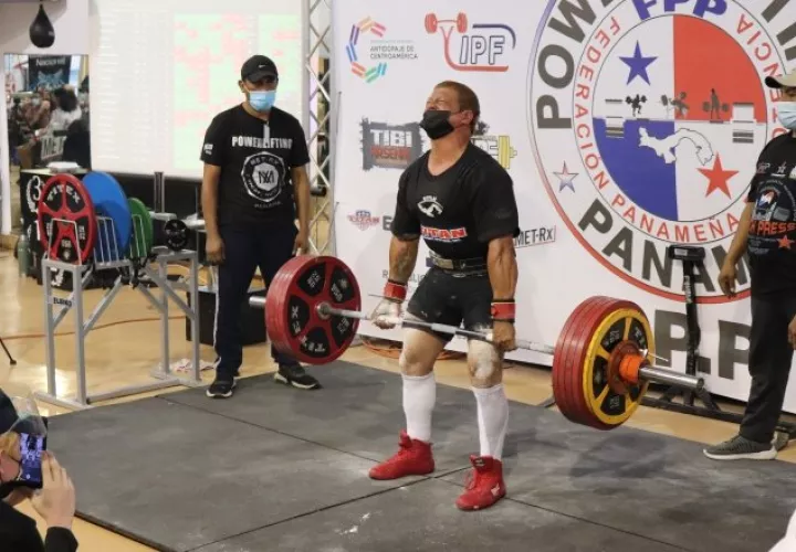 Panamá será casa del powerlifting regional. Foto:Cortesía  