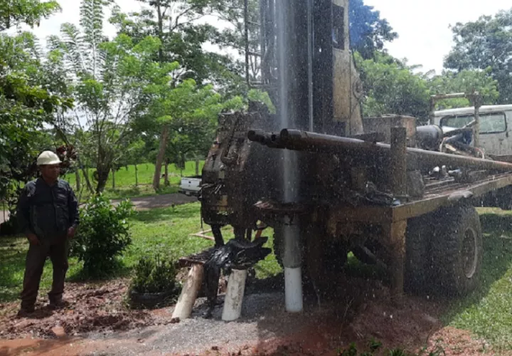 Ya se completó la perforación de 35 pozos subterráneos en Capira. Foto: Eric A. Montenegro
