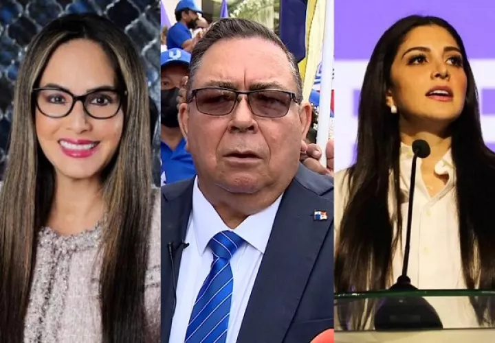 Zulay Rodríguez, Francisco Carreira y Katleen Levy figuran entre los precandidatos con más firmas. Foto: Cortesía