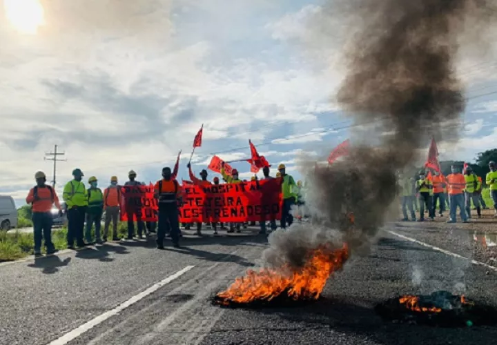 En julio se efectuaron hasta 23 protestas por día, debido al alto costo de la vida. Foto: Cortesía Suntracs