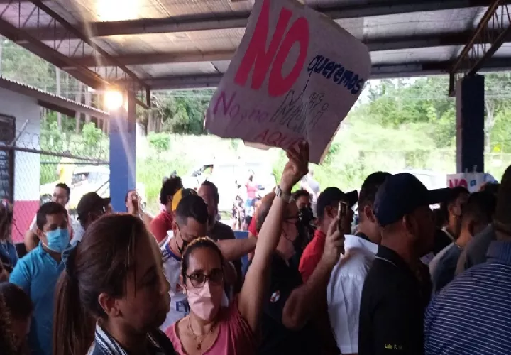 Durante la consulta pública no se reveló el nombre de la empresa que presentó la solicitud de cambio de uso de suelo ante la Junta de Planificadora Municipal del distrito de Arraiján. Foto. Eric Montenegro