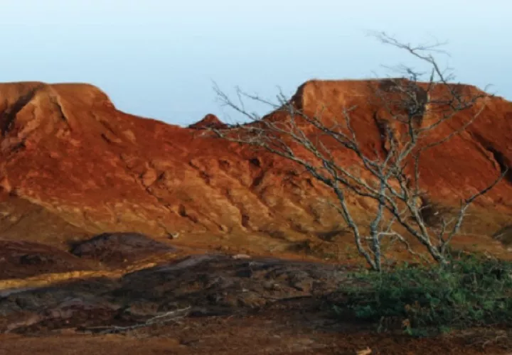 Vista del Parque Nacional Sarigua. Foto: MiAmbiente