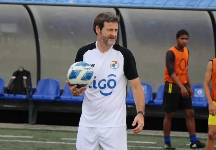 Thomas Christiansen, técnico de Panamá. 