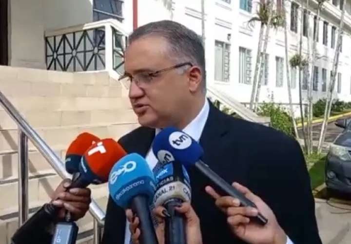 Alfredo Vallarino durante la audiencia de este martes por el caso Odebrecht.