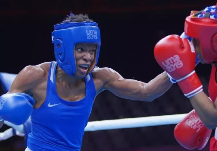 Atheyna Bylon, pugilista panameña. Foto: COP