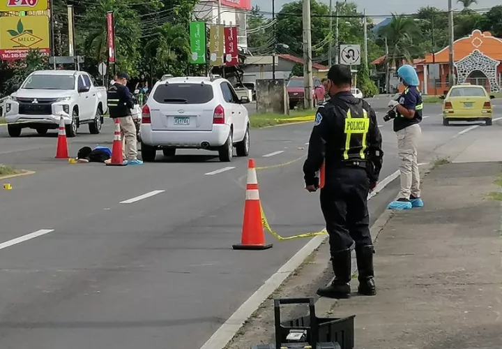 El accidente en Chame se registró sobre las 5:00 de la madrugada. Foto: Eric A. Montenegro