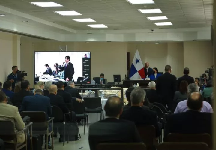 La audiencia preliminar se desarrolló durante 13 días en la Corte Suprema de Justicia. Foto: Grupo Epasa