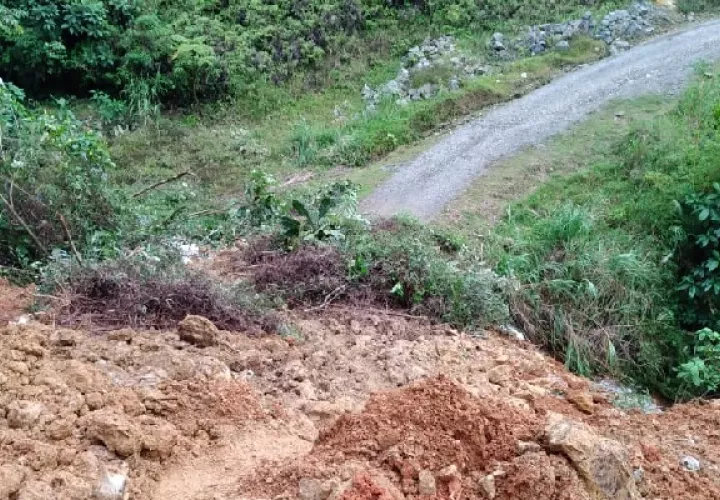  Reabrir la vía podría tomar varios días por lo complicado del terreno y las condiciones climáticas. Foto. Eric Montenegro